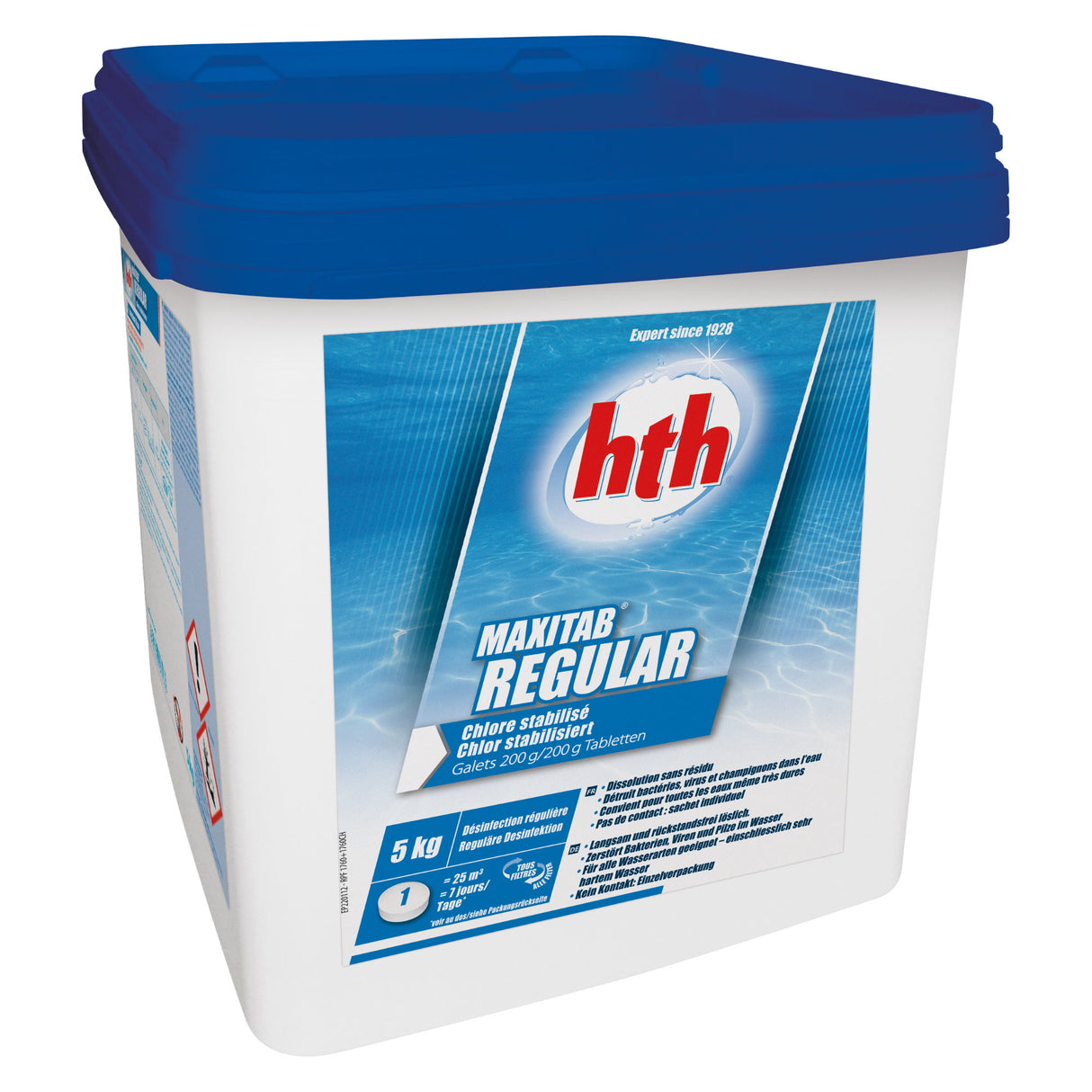 5kg - hth® MAXITAB 200g Régulier