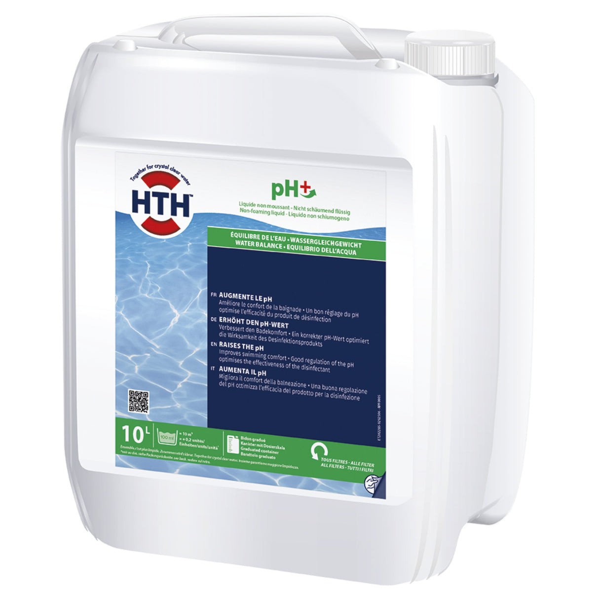 10 l - hth® pH PLUS (liquide)
