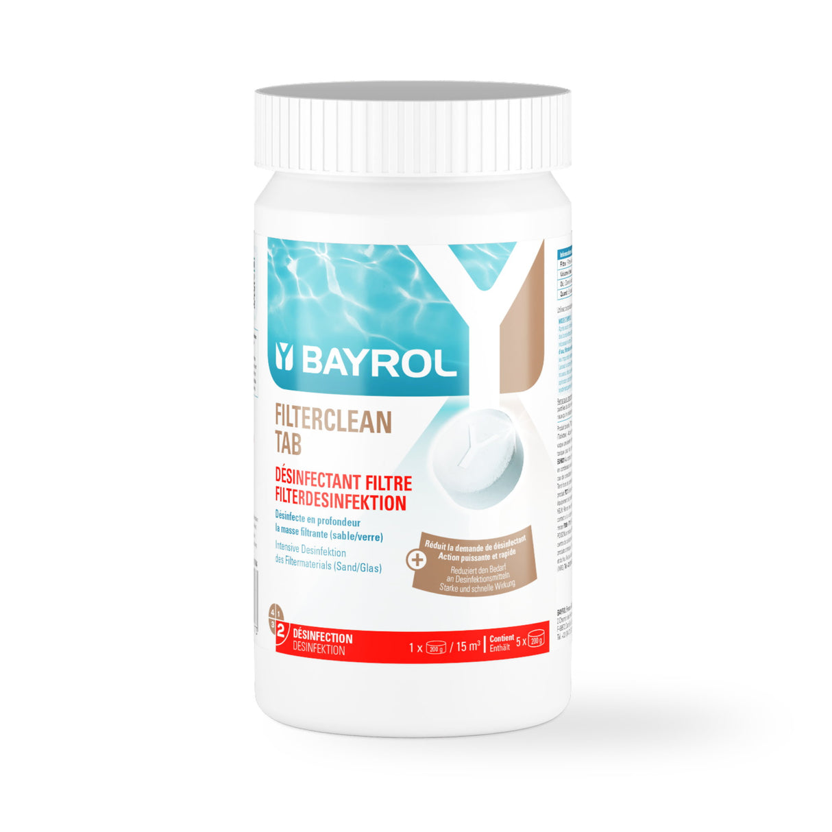1 kg - BAYROL - Filterclean Tab