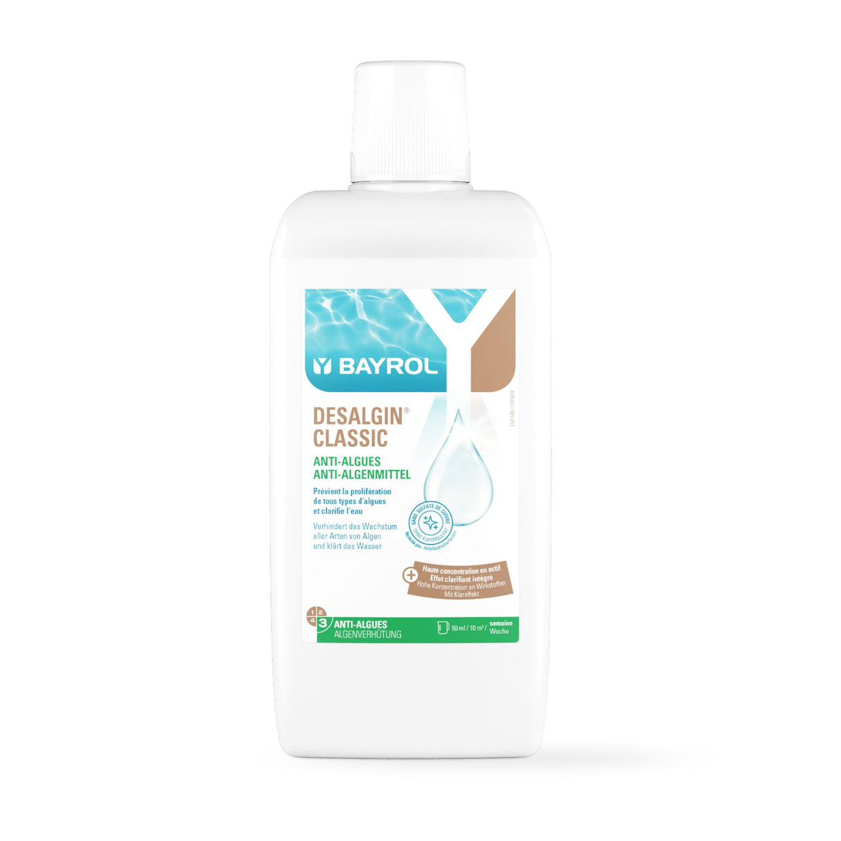 1 l - BAYROL - Desalgin® CLASSIC schaumarmes Algenmittel