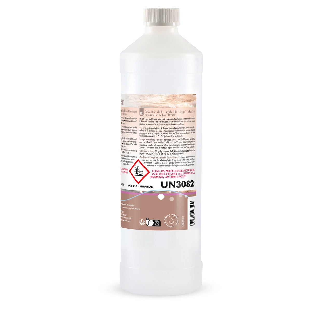 1 L BAYZID® SPA Poolclear Trübungsbeseitigung