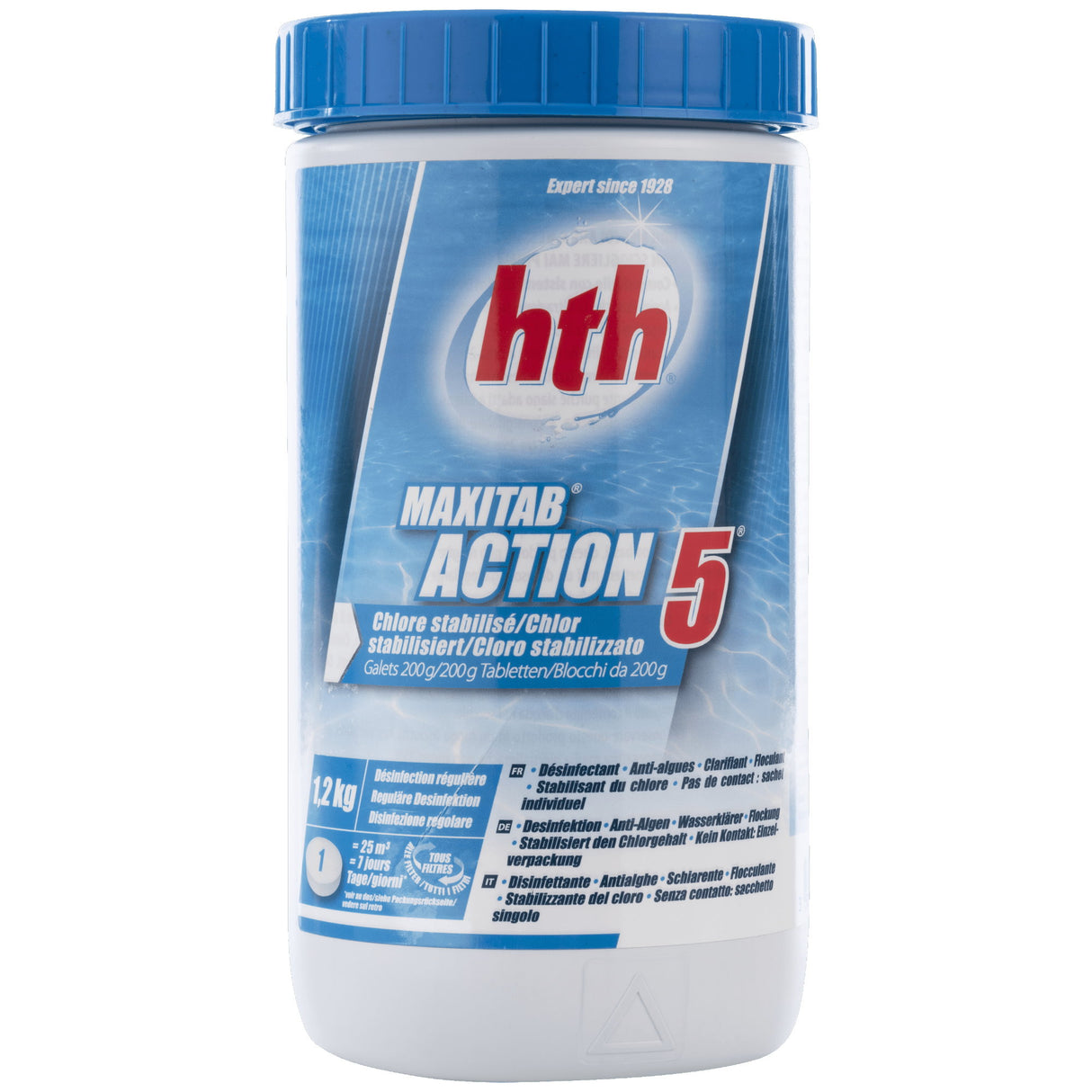 1,2kg - hth® MAXITAB 200g ACTION 5