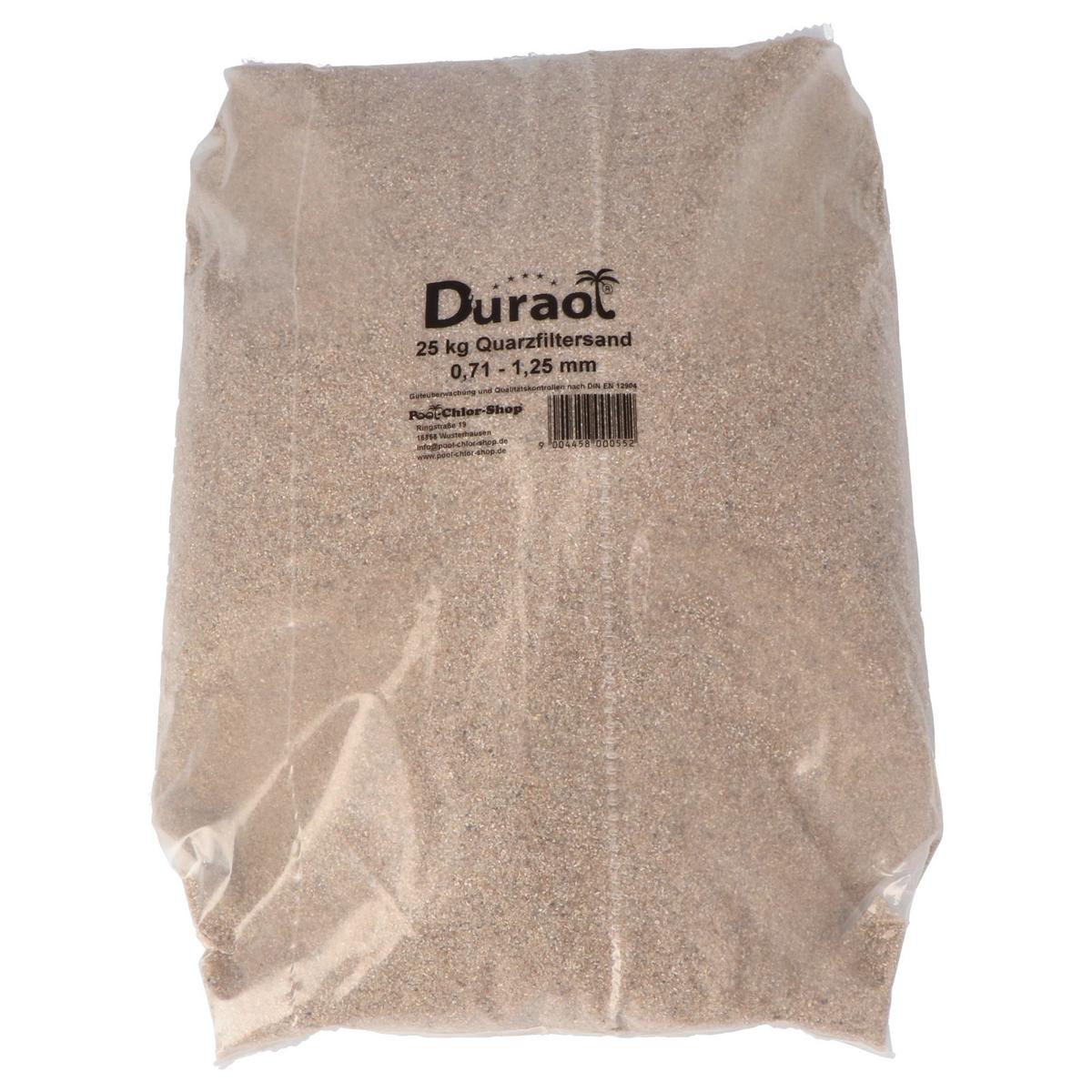 25 kg de sable filtrant spécial cristal de quartz - granulométrie 0,71 - 1,2 mm