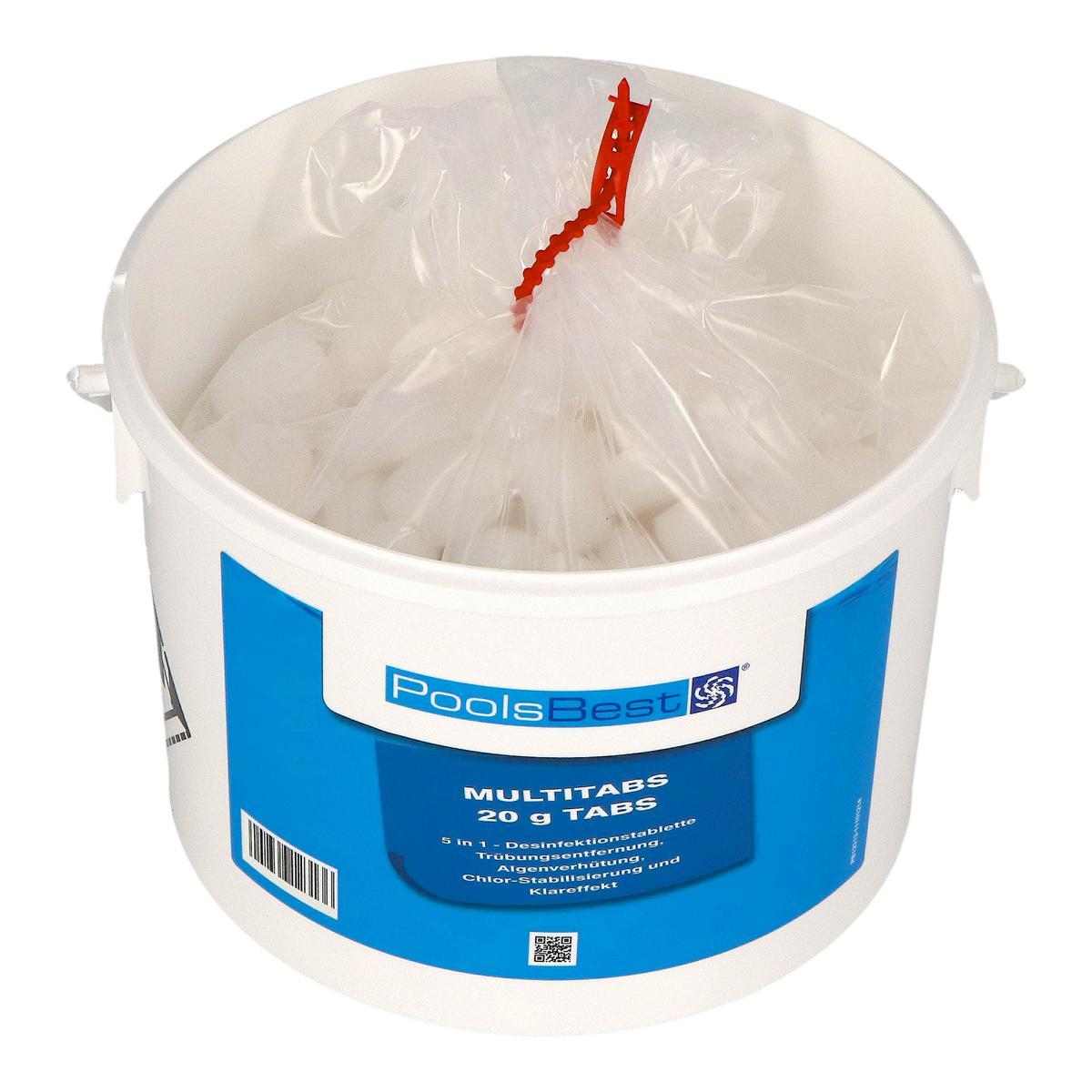 5 kg - PoolsBest® Mini - Multitabs 5 en 1, comprimés de 20 g