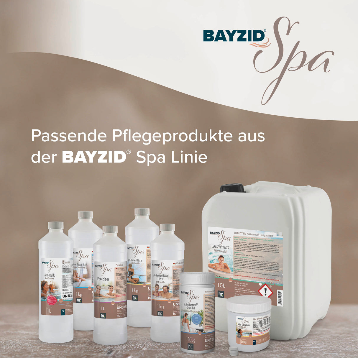 1 L BAYZID® SPA Poolclear Trübungsbeseitigung