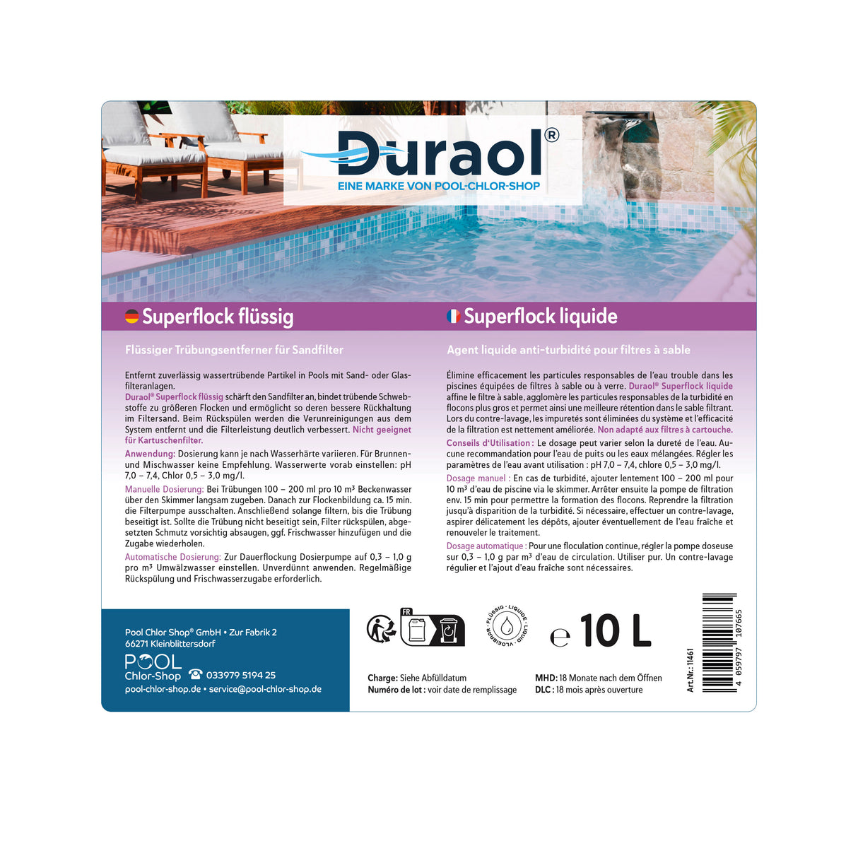 10 l - Duraol® Superflock liquide