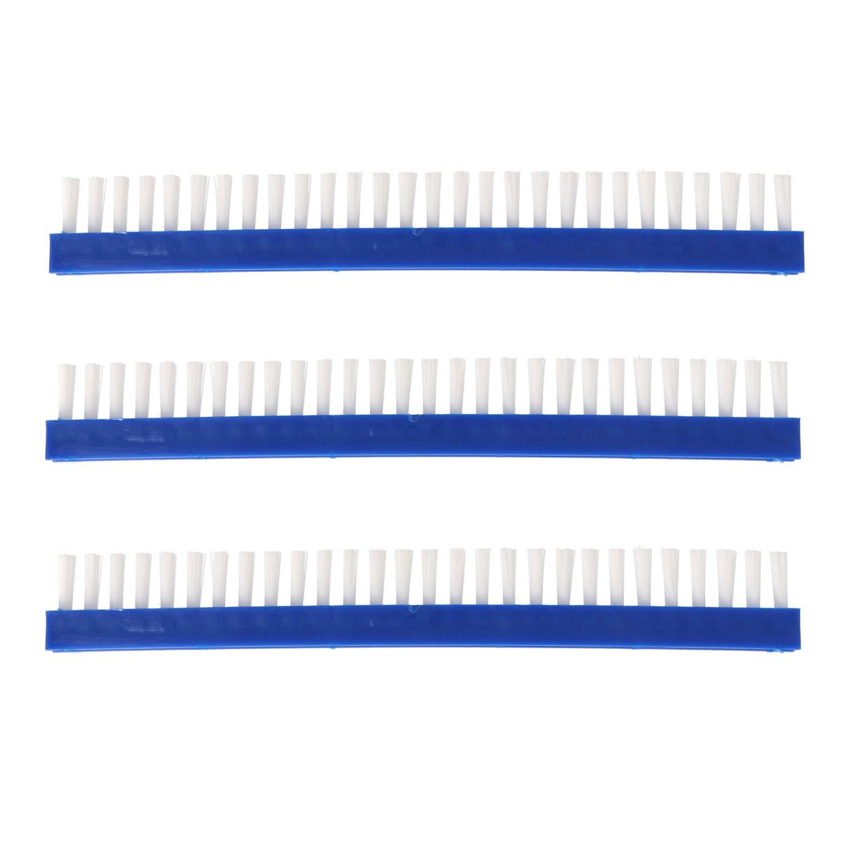 Brosses de rechange longues pour aspirateurs de sol en lot de 3