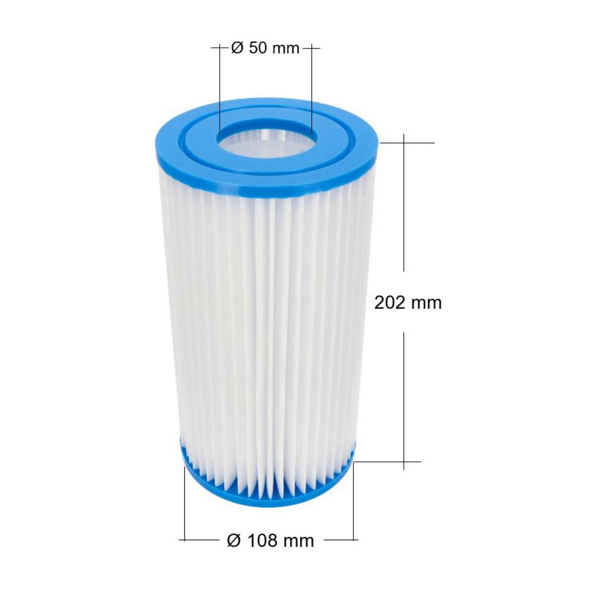 Duraol® Filterkartusche für Intex Typ A - Höhe 20 cm