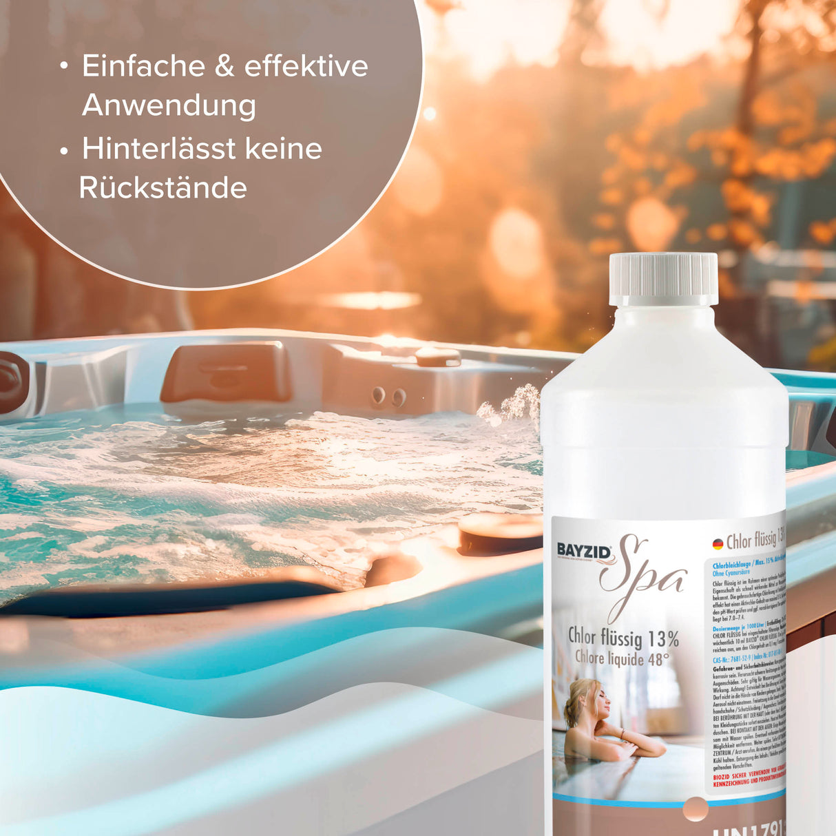 1 kg BAYZID® SPA Chlor flüssig