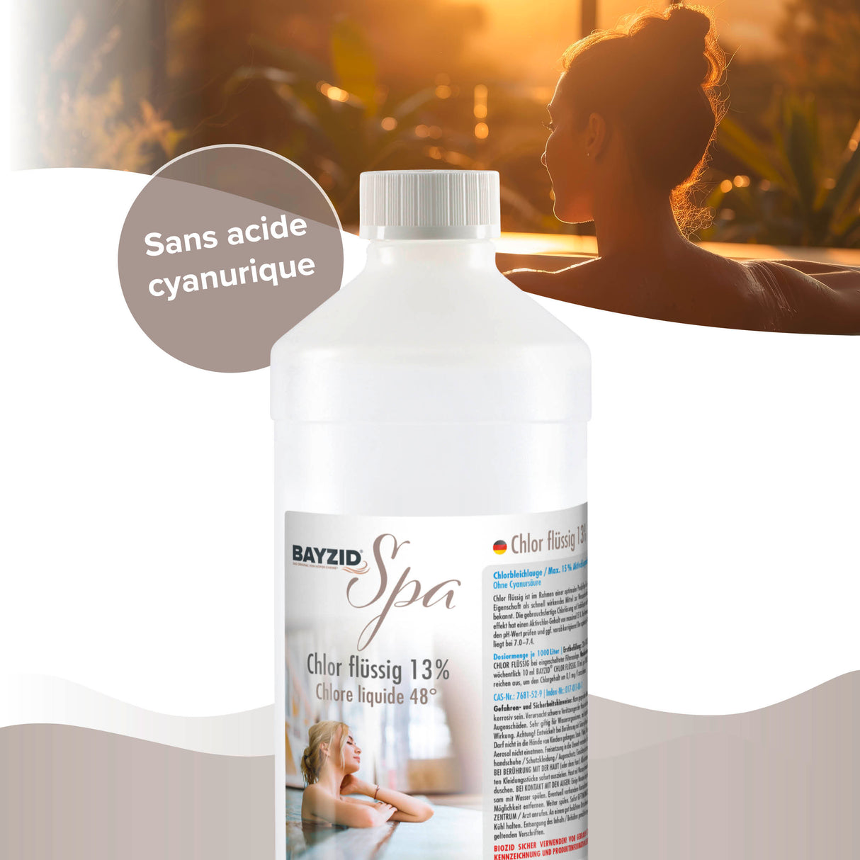 1 kg BAYZID® SPA Chlor flüssig