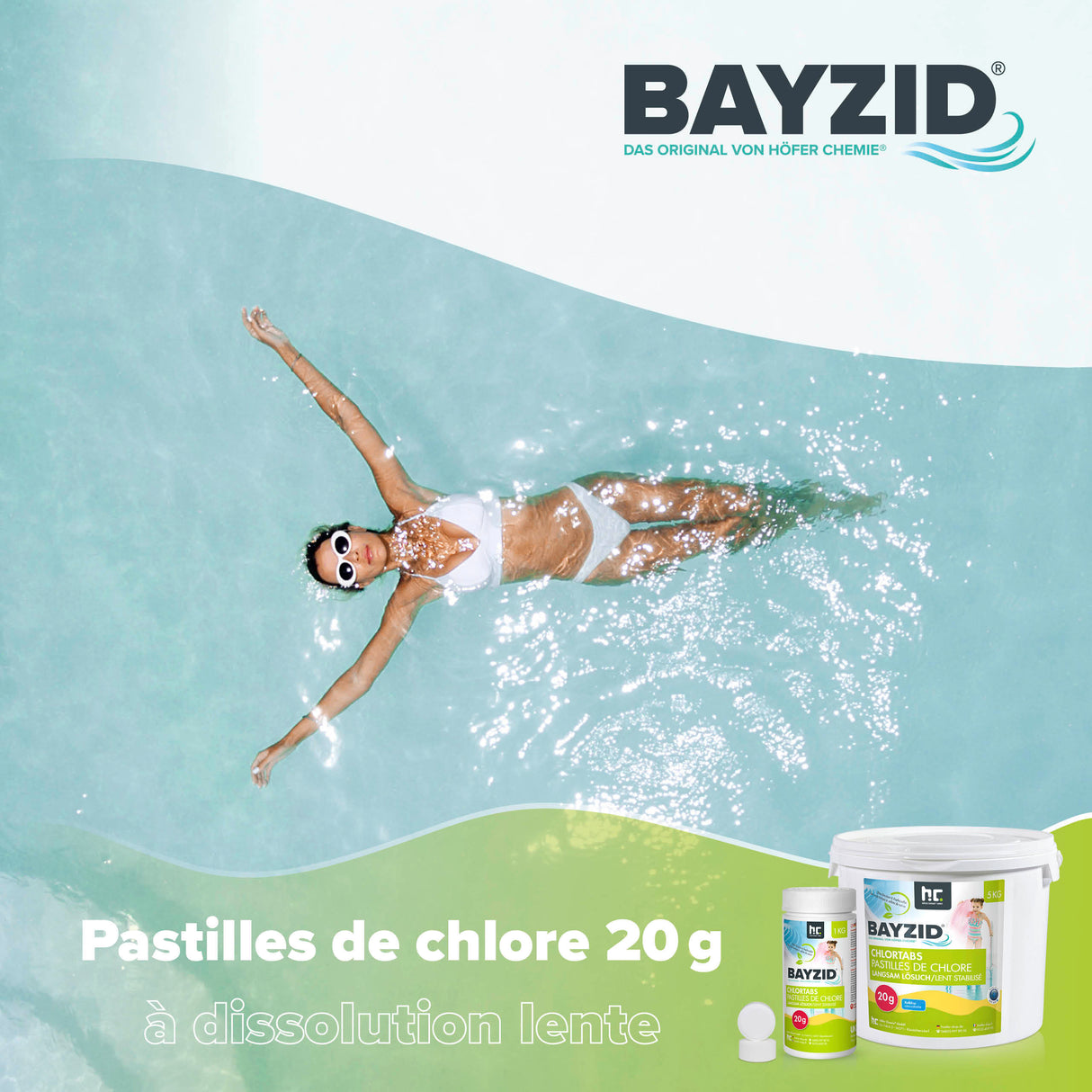 5 kg BAYZID® Chlortabs 20g langsam löslich