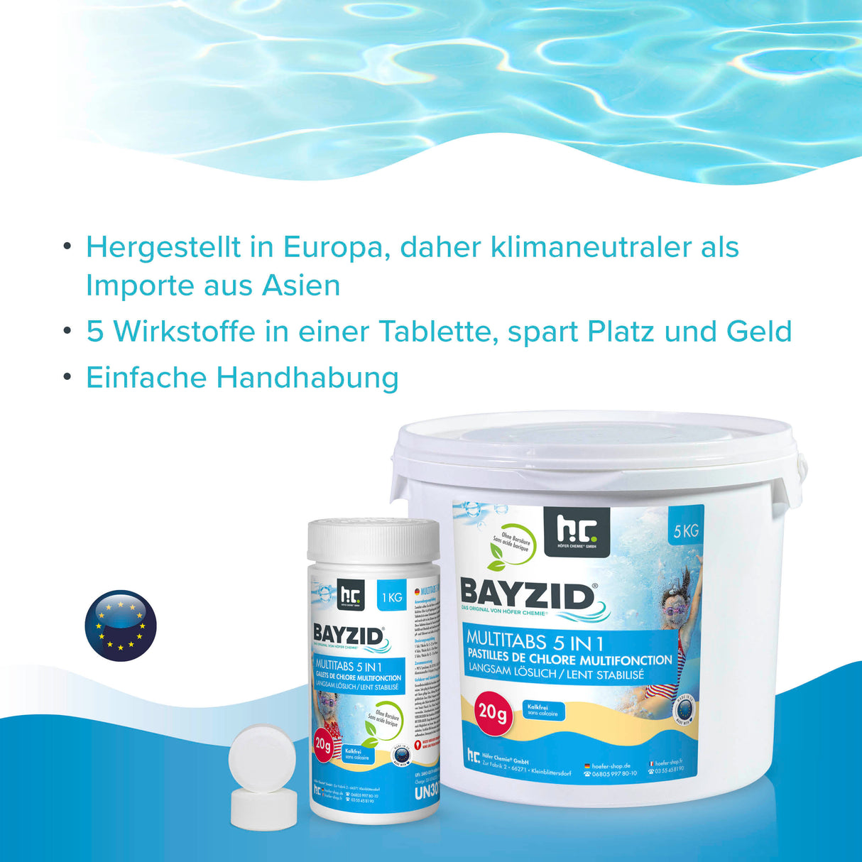 1 kg BAYZID® Multitabs 5in1, 20g