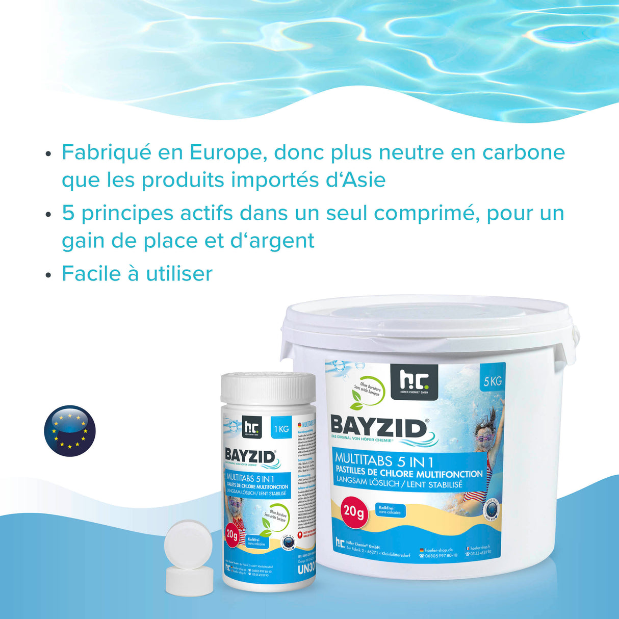 1 kg BAYZID® Multitabs 5in1, 20g