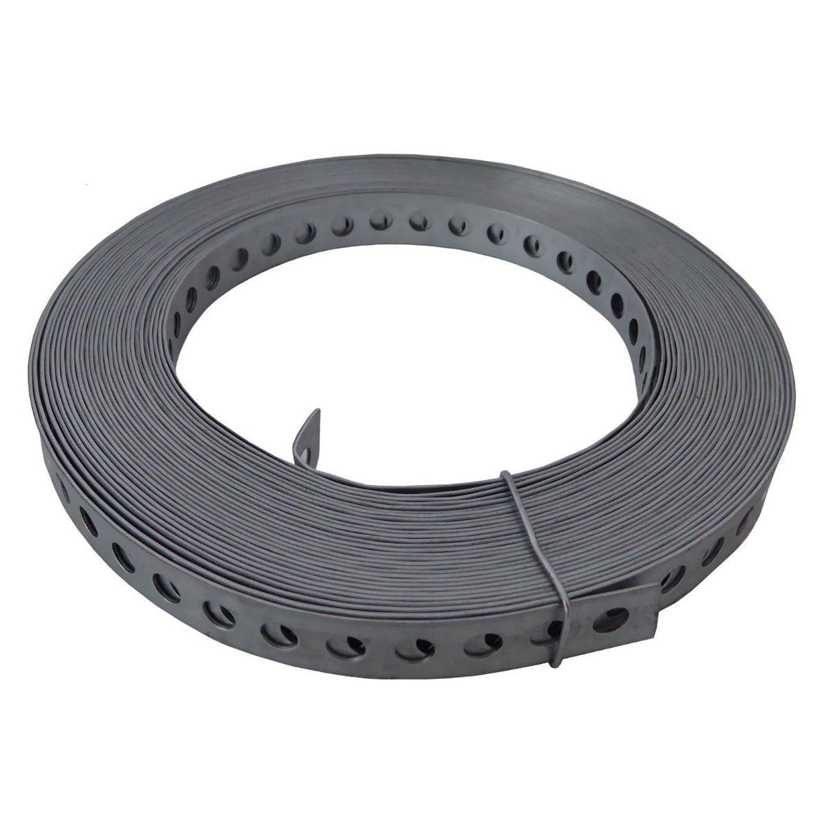 Ruban perforé V2A 12 x 0,8 mm - par rouleau de 10 m