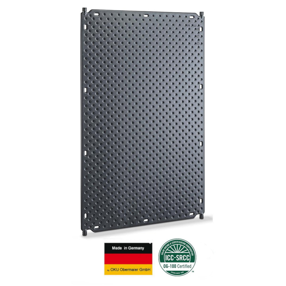 Absorbeur solaire OKU avec 4 pièces de connexion article 1001