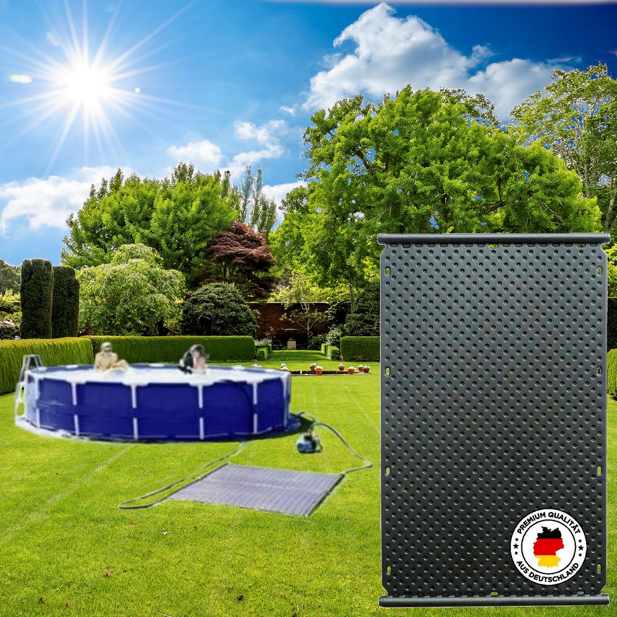 OKU Solar-Komplettset für Aufstellbecken bis 20m²