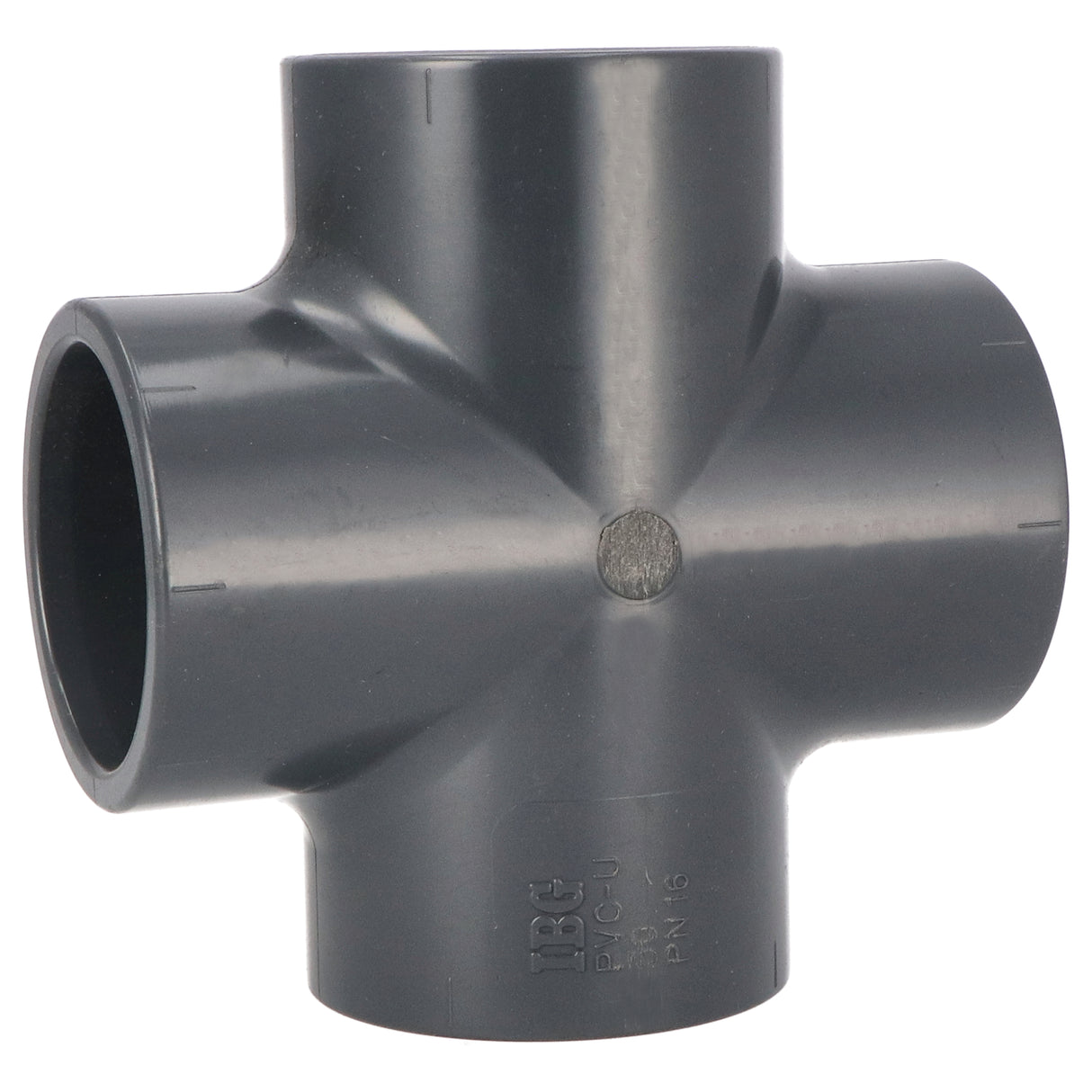 PVC Kreuzstück 50mm Klebemuffe