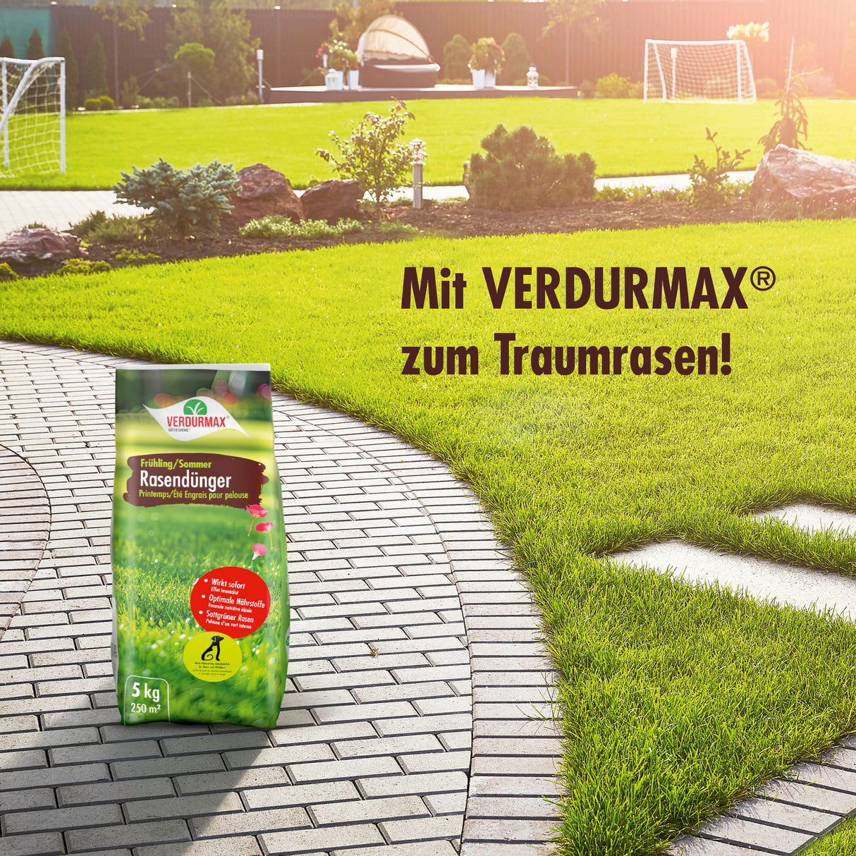 5 kg VERDURMAX® Engrais gazon printemps/été
