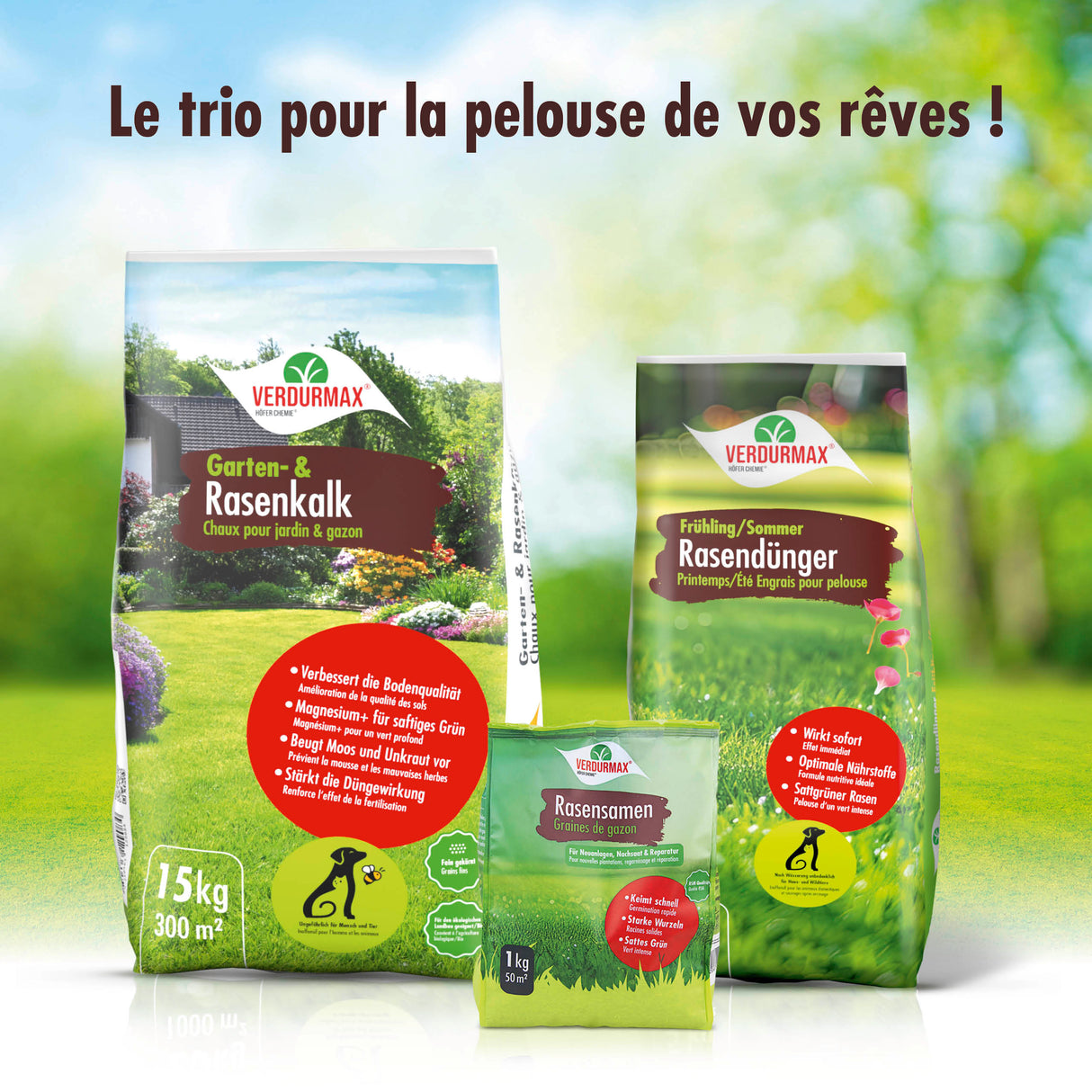 5 kg VERDURMAX® Engrais gazon printemps/été