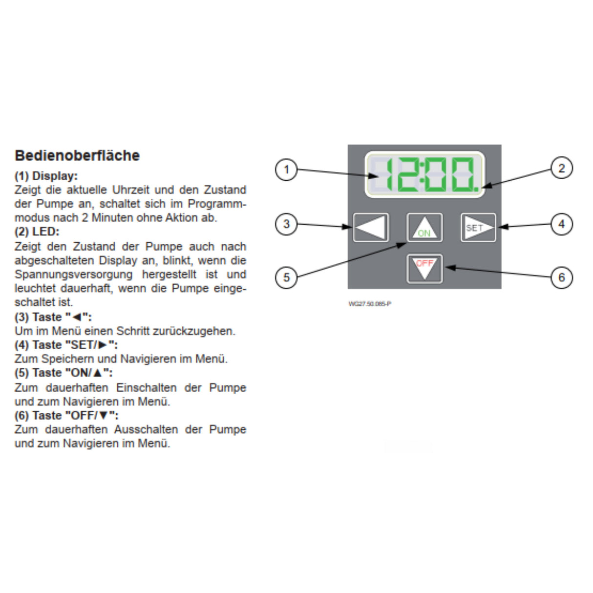Aqua Plus 11 mit Timerfunktion - Filterpumpe 11m³/h bis 66m³ Wasserinhalt - B-Ware