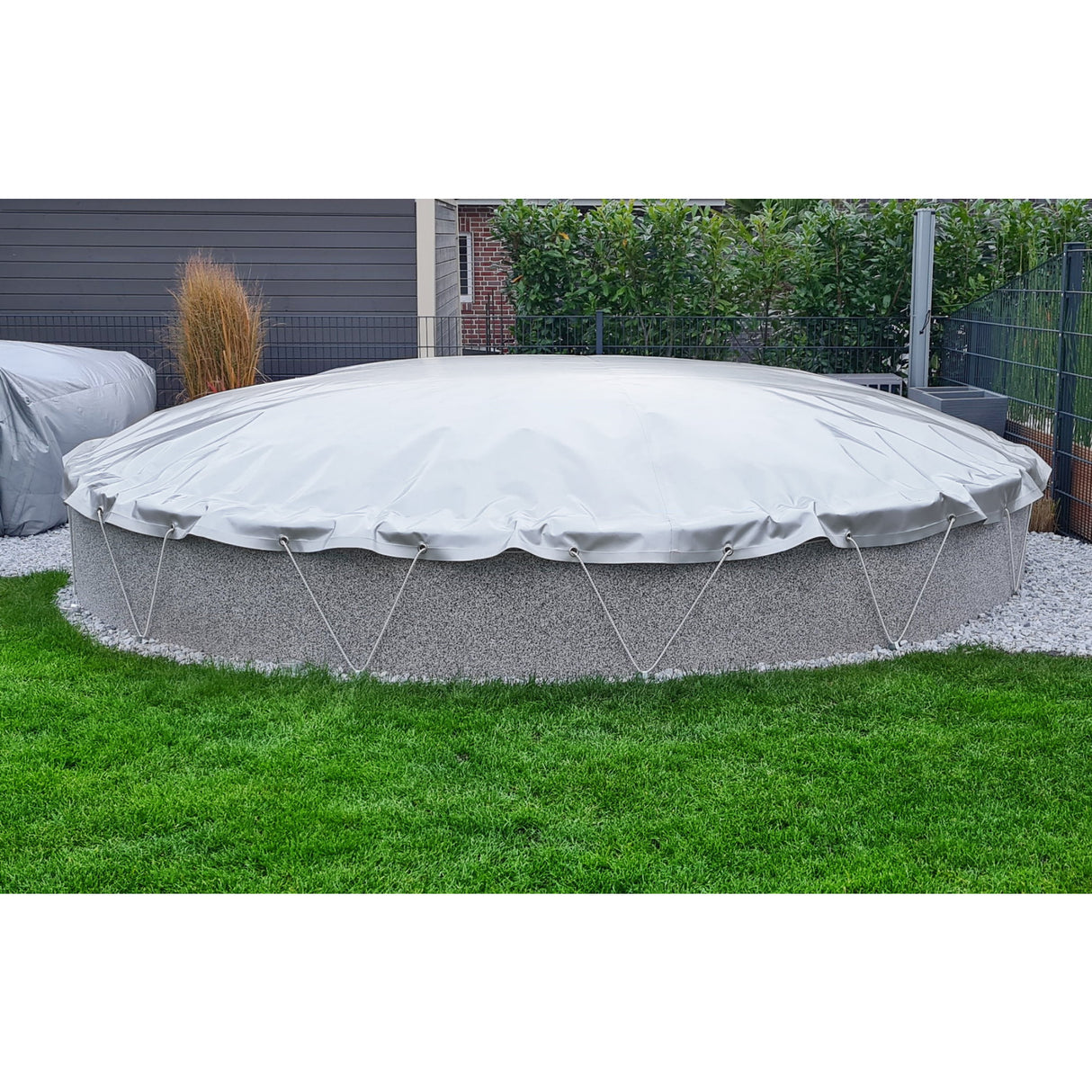 Couverture de piscine gonflable pour piscines rondes