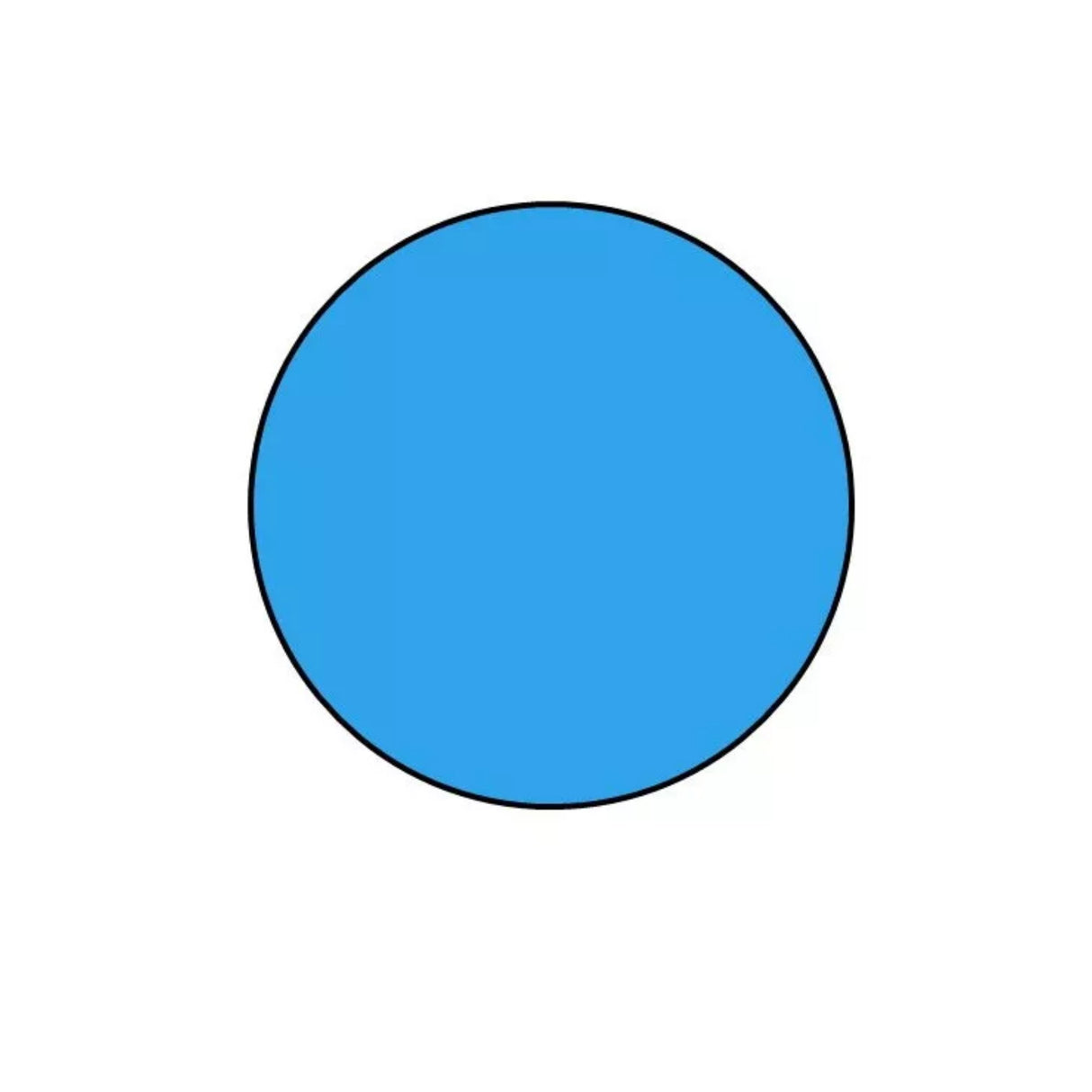 Poolfolie für Rundbecken mit Einhängebiese Ø 4,20 / 1,20m / 0,60mm / blau - B-Ware