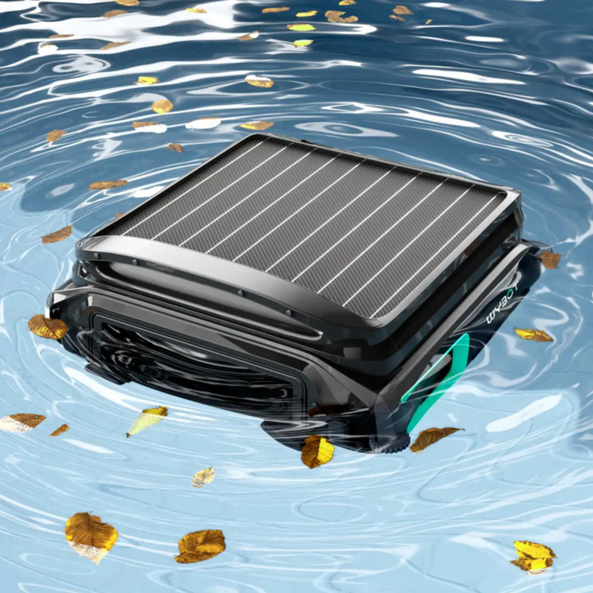 WYBOT F1 - Solar-Skimmer – Kabelloser Pooloberflächenreiniger mit Akku-Power