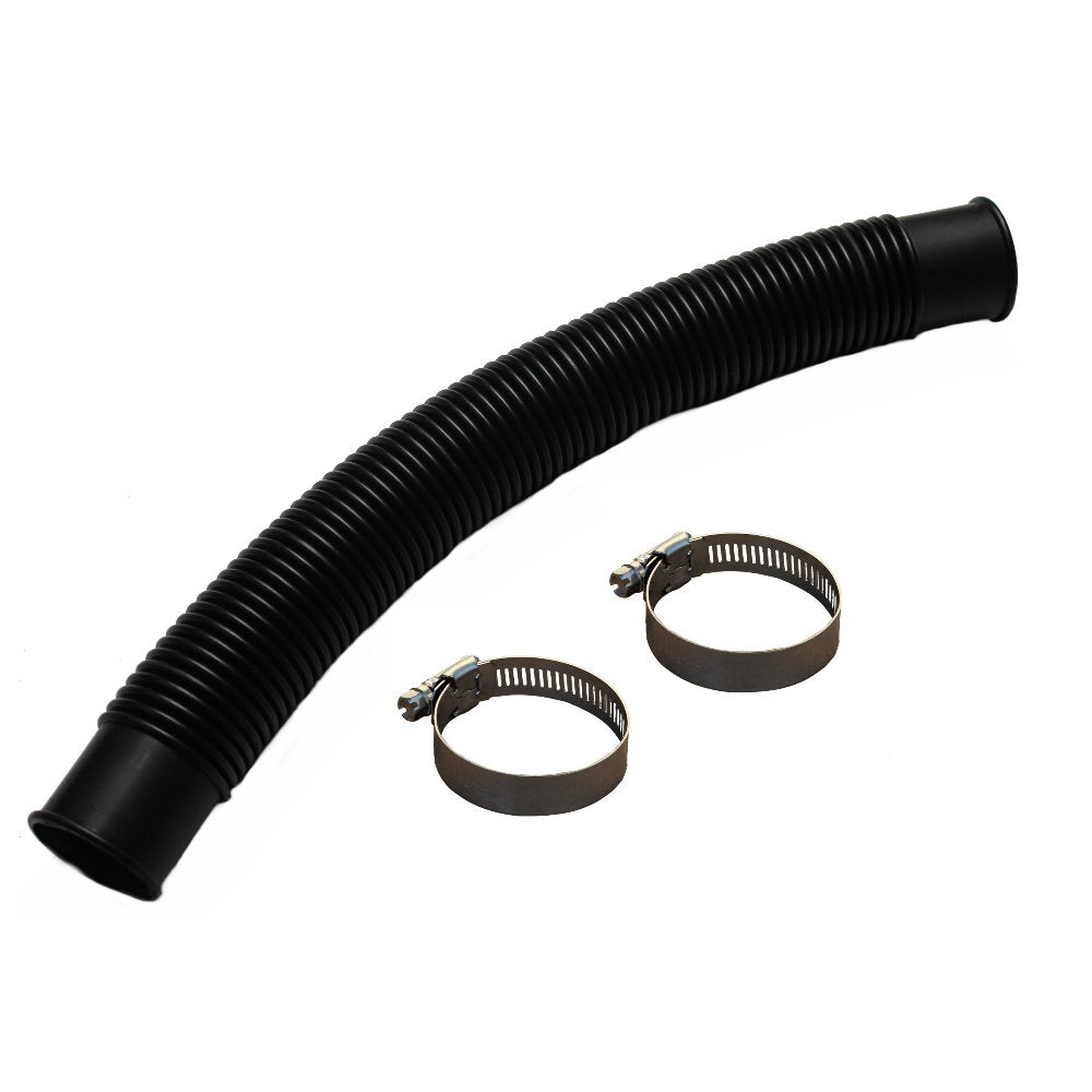 Tuyau Ø 38 mm noir pour récipient Ø 410/500 mm - longueur 66 cm