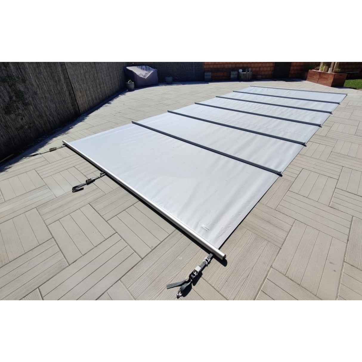 Couverture de sécurité pour piscine TUBE