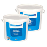 10 kg (2 x 5 kg) - PoolsBest® Chlor L 200g Tabletten 92% Aktivchlor langsamlöslich