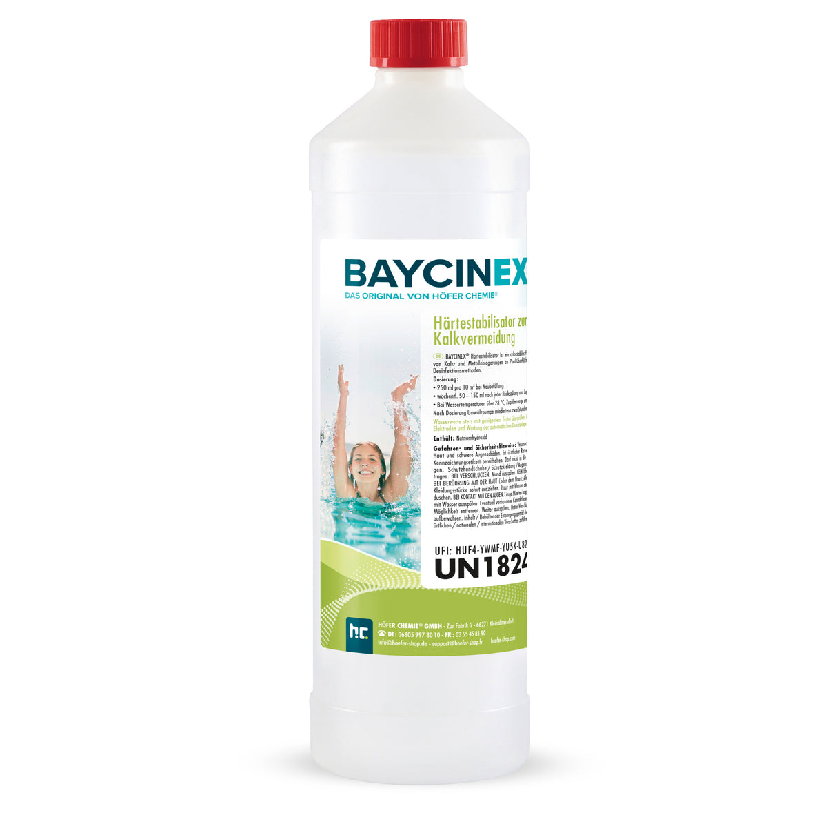 1 L de BAYCINEX® Stabilisateur de dureté pour éviter le calcaire