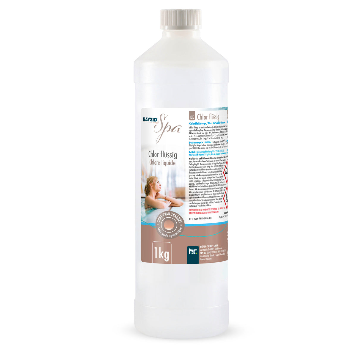 1 kg BAYZID® SPA Chlor flüssig