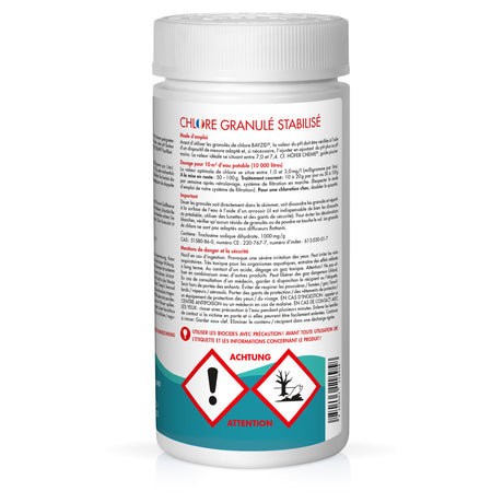 1 kg BAYZID® Chlore en granulés