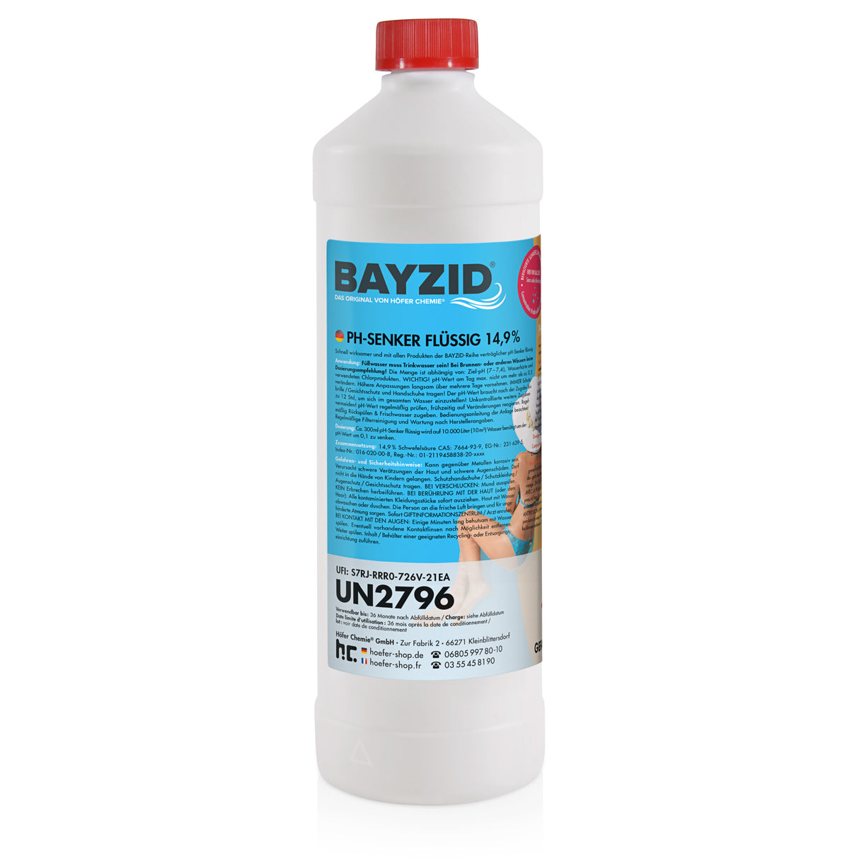 BAYZID® pH Minus flüssig 14,9%