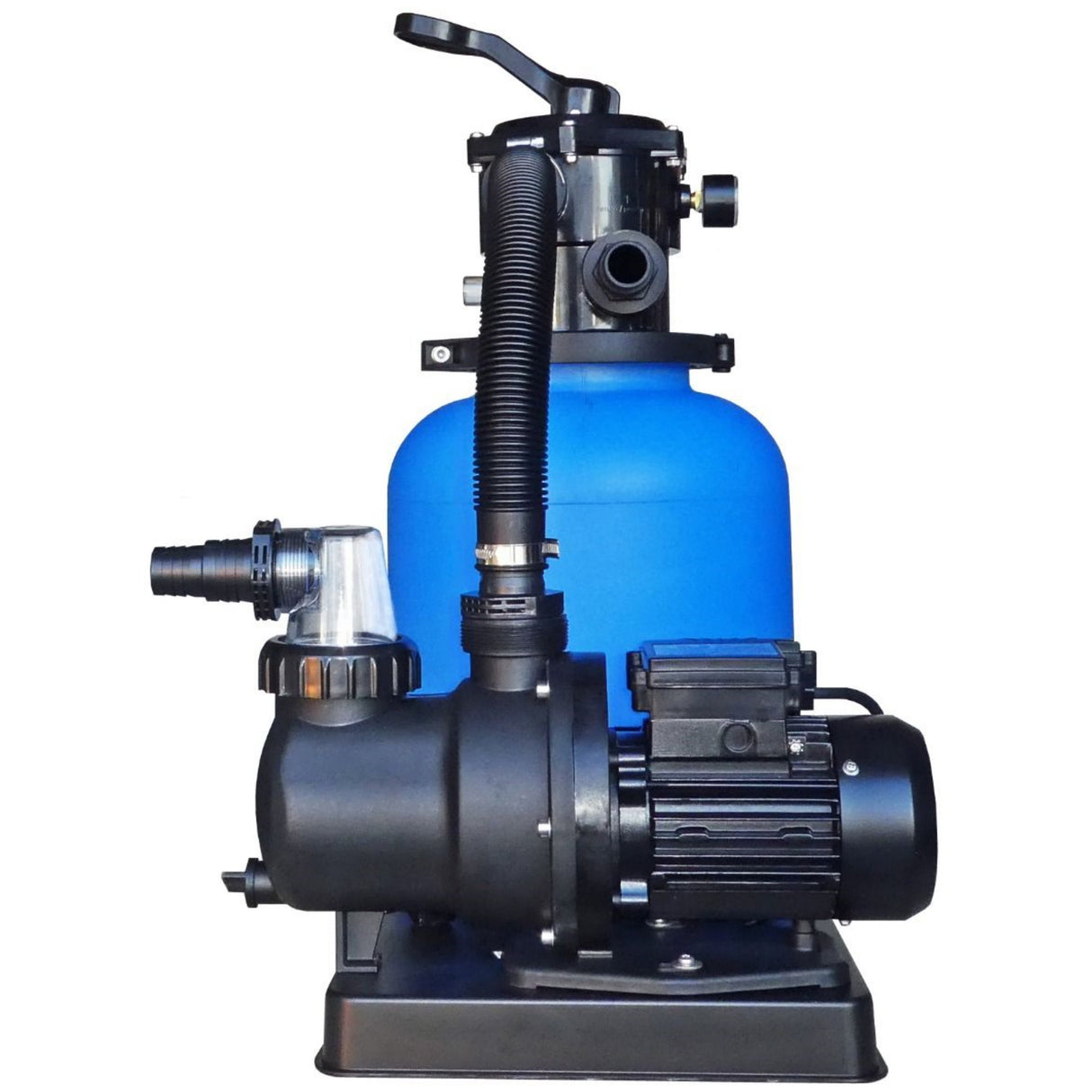 Système de filtration à sable ECO Ø 400mm avec pompe SPS-100-1 8m³/h à 48m³