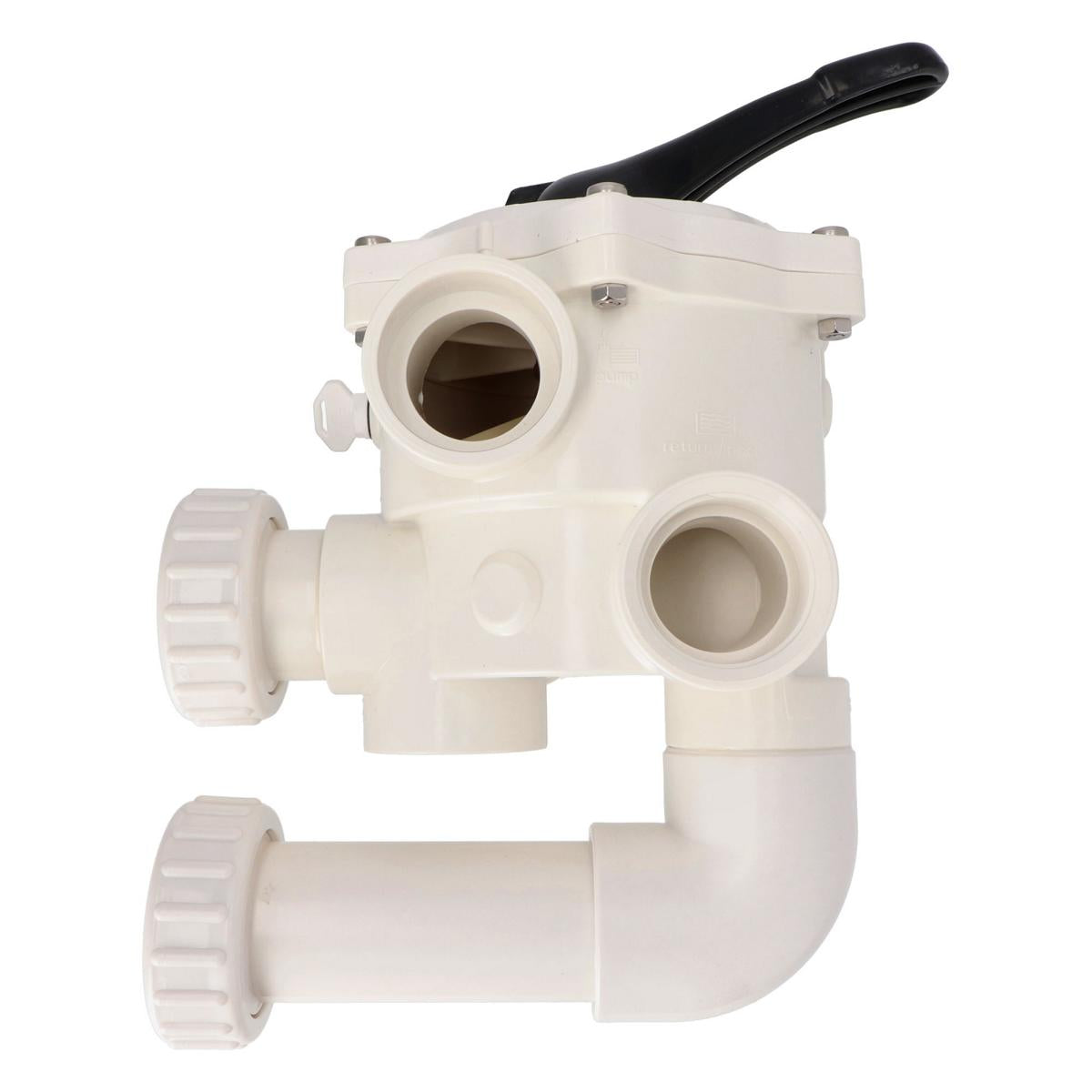 Vanne 6 voies complète avec vanne de tuyauterie 1 1/2" pour Hawaii 600