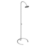 Douche de jardin Marlin - Inox V2A - IDEAL forêt de chênes