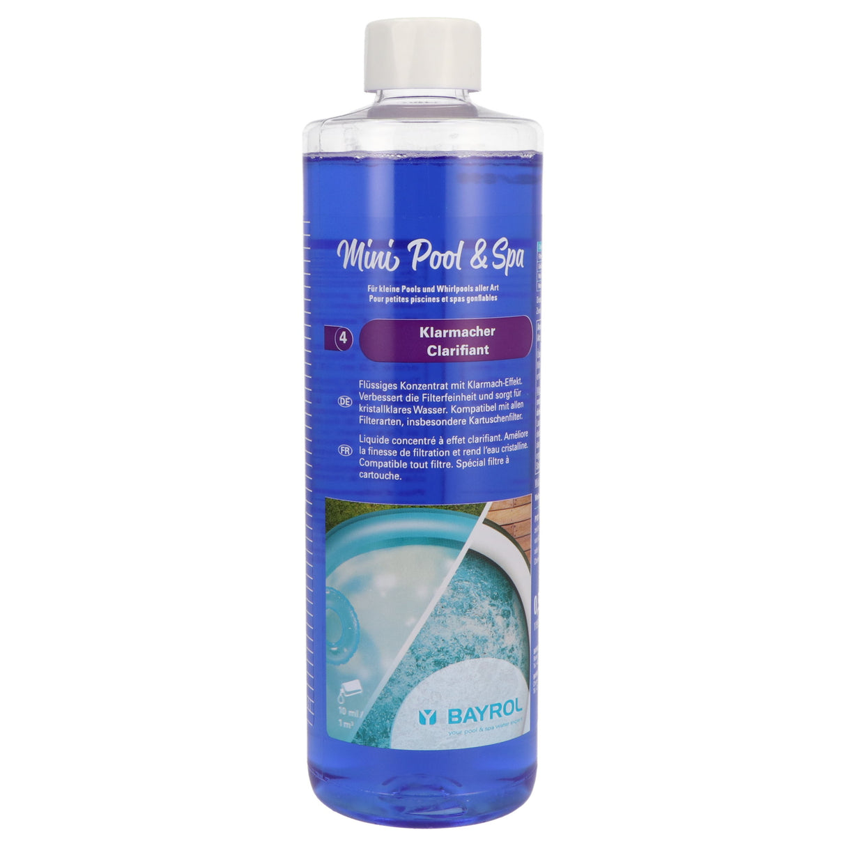 0,5 l - Nettoyant BAYROL Mini Piscine &amp; Spa