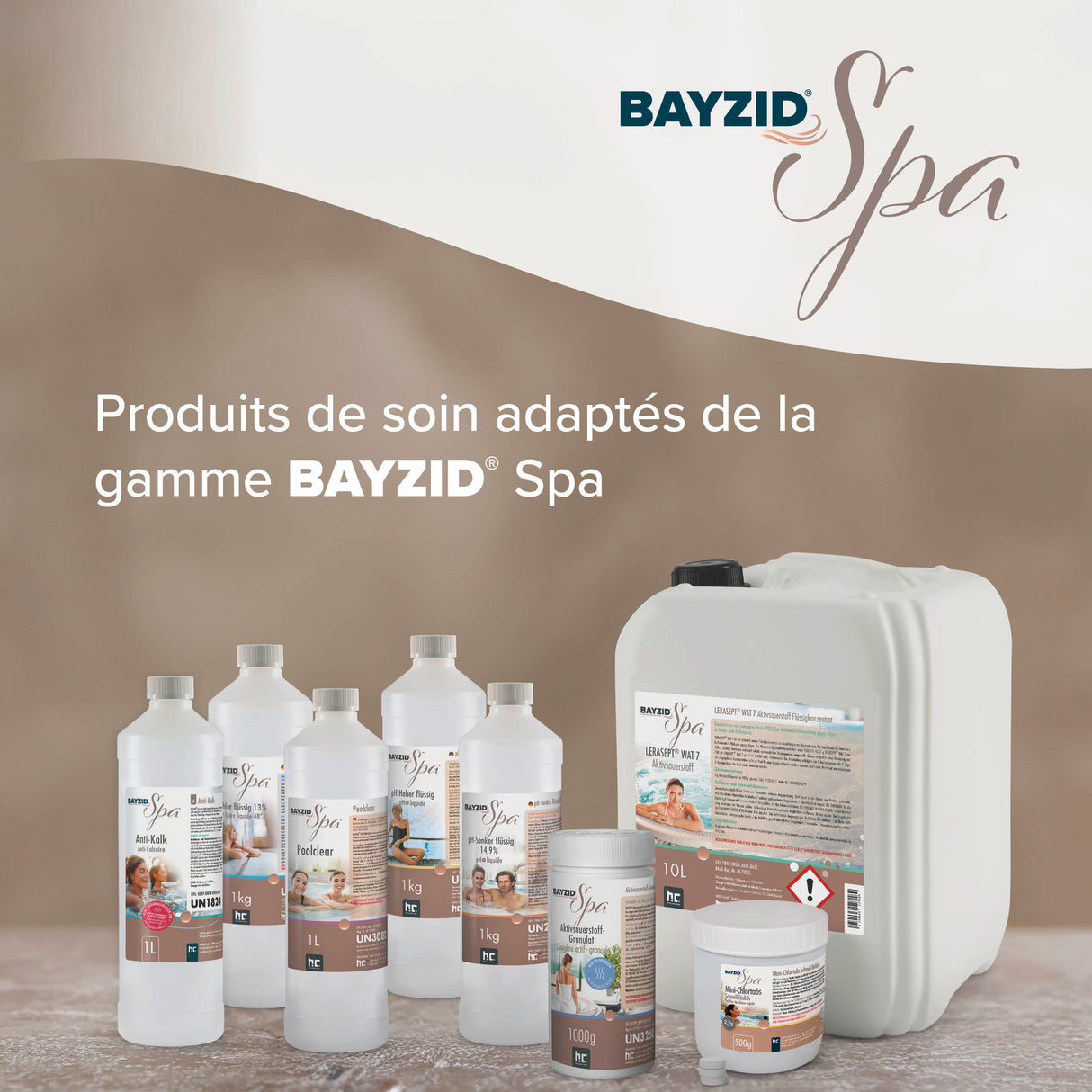 1 L BAYZID® SPA Poolclear Trübungsbeseitigung