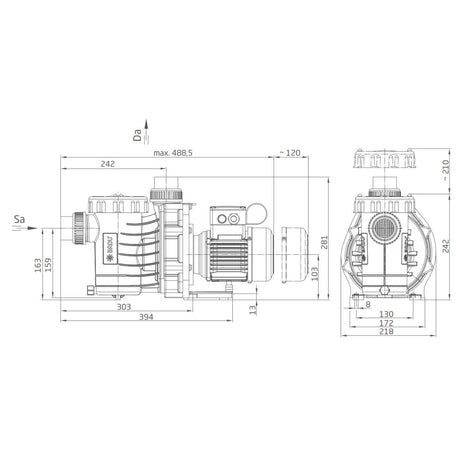 Speck BADU Alpha 12, 230V - 0,45 kW - B-Ware