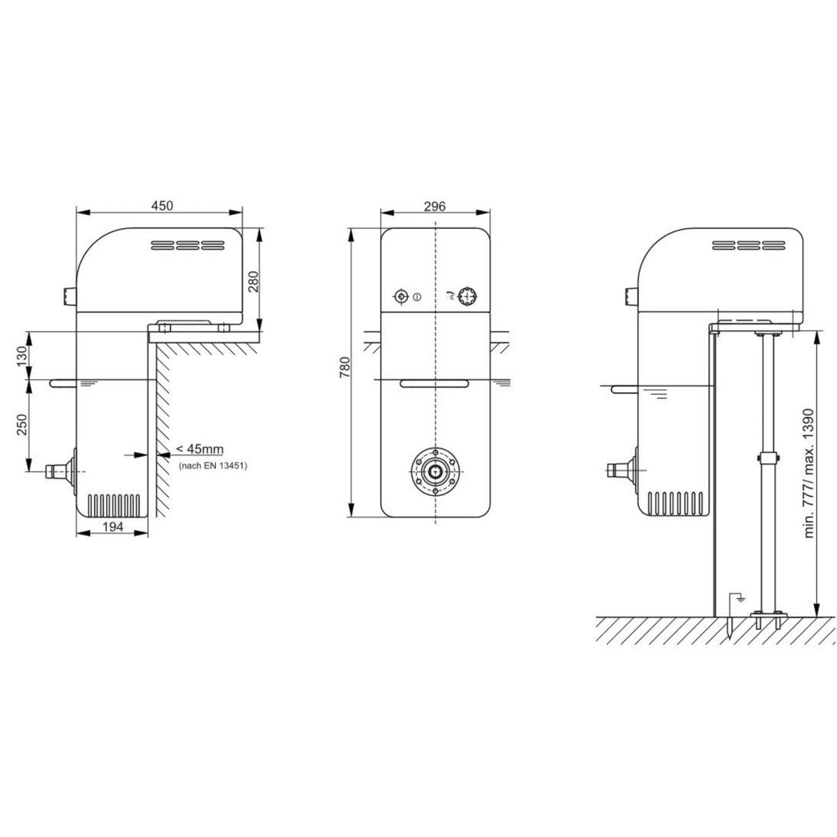 BADU JET Active V2 0,75 kW - 25m³/h - 230V - Stock B