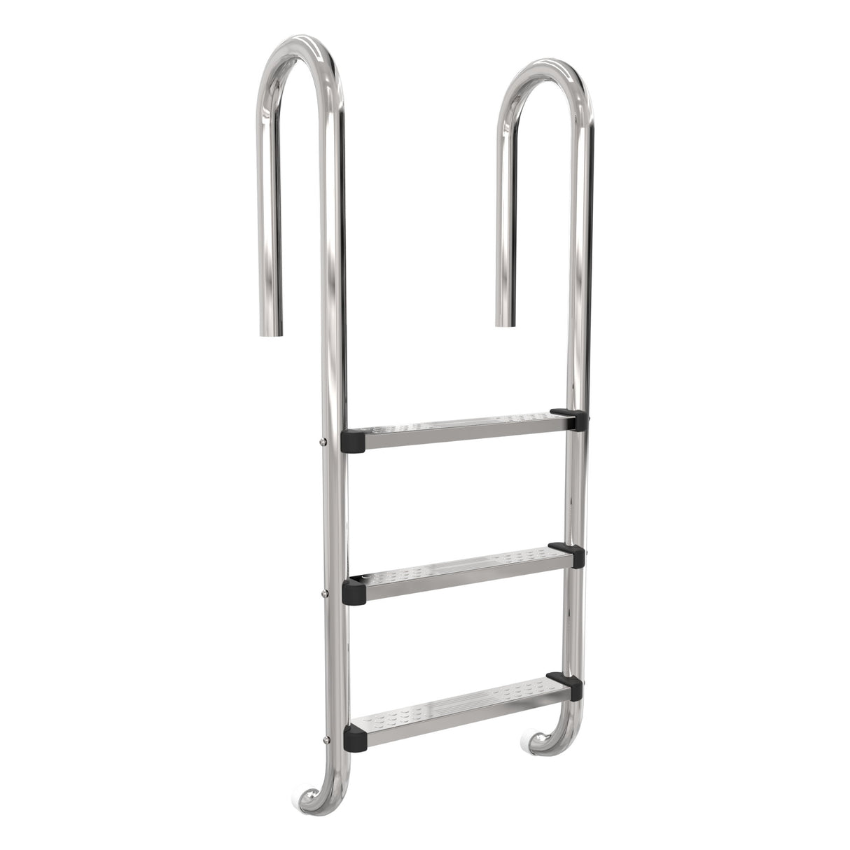 Échelle d'entrée BASIC barre étroite 3 étages V2A acier inoxydable