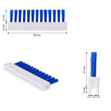 Brosses courtes de rechange pour aspirateurs en lot de 3