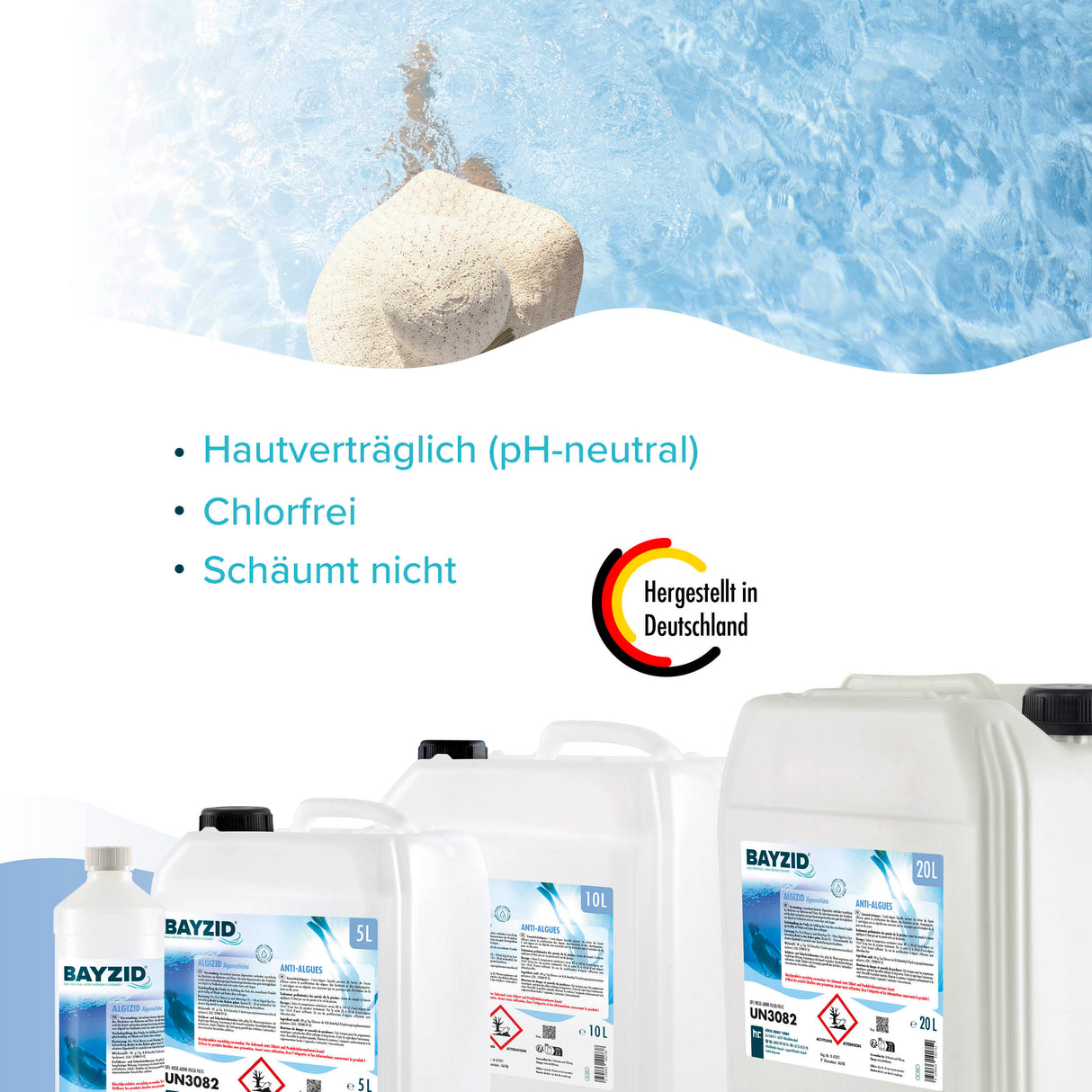 20 L BAYZID® Algizid Algenverhütung