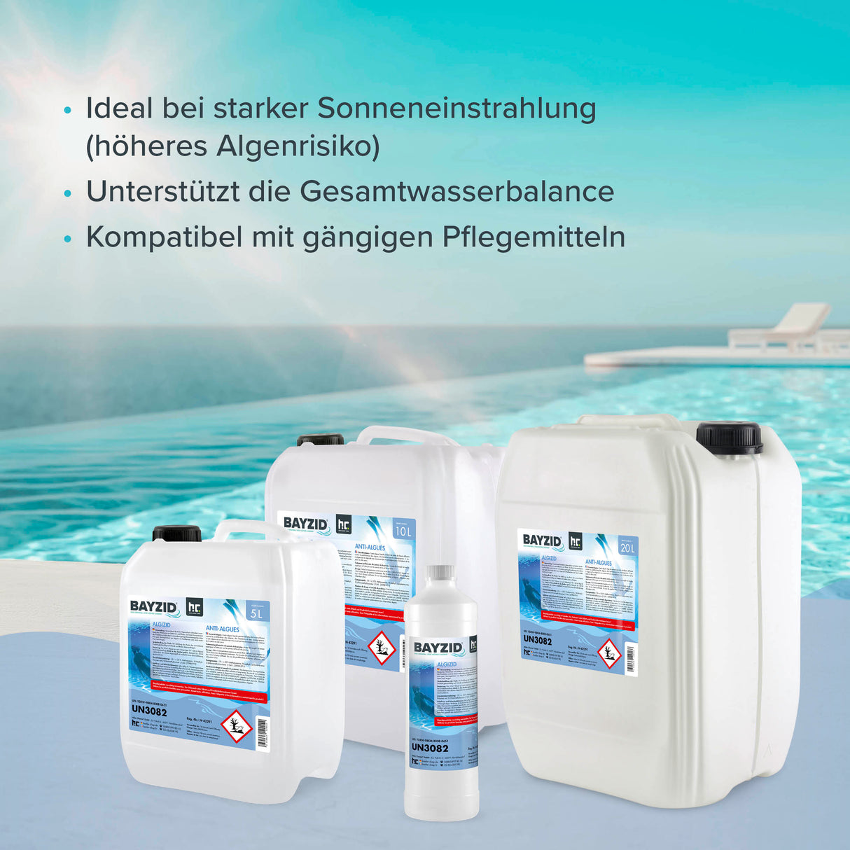 20 L BAYZID® Algizid Algenverhütung