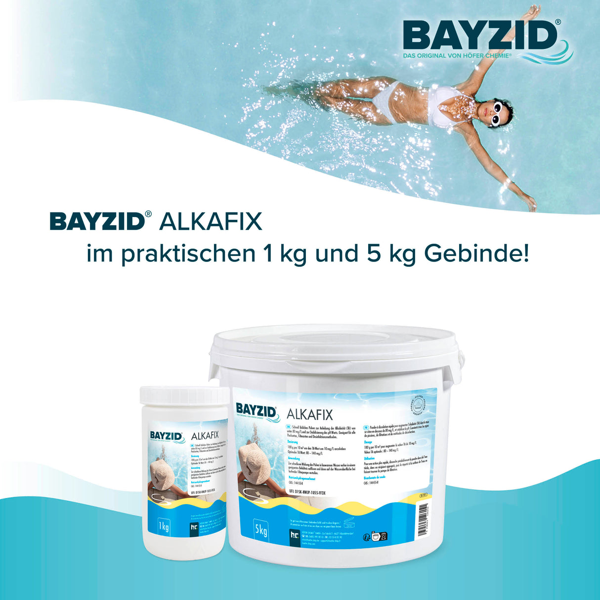 1 kg BAYZID® Alkafix Stabilisation du pH