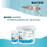 1 kg BAYZID® Alkafix Stabilisation du pH