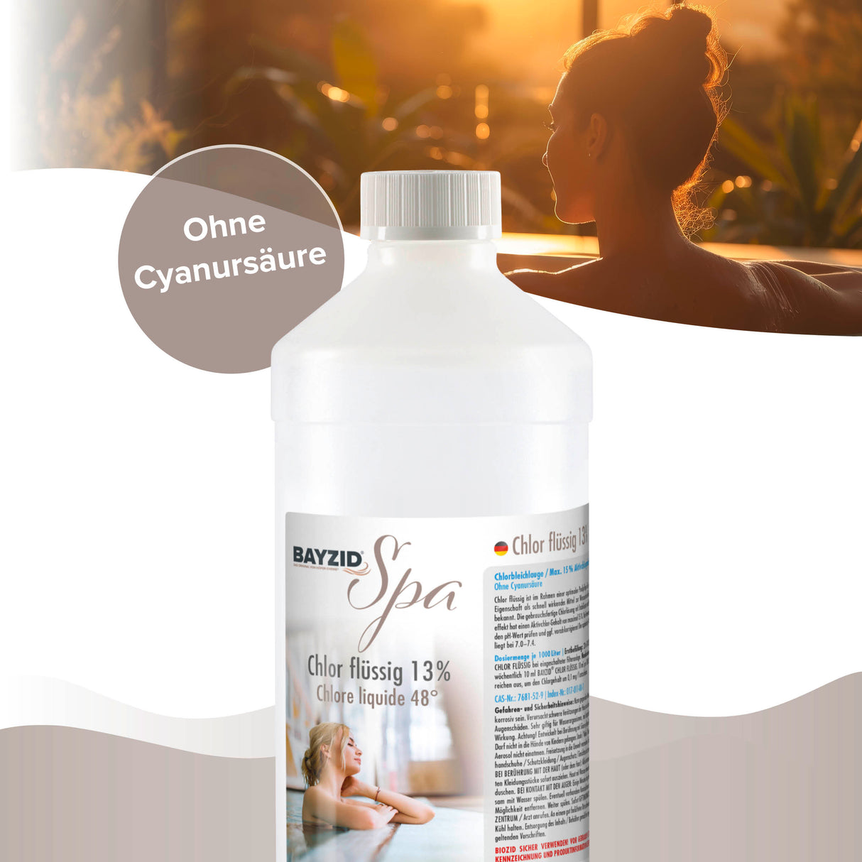 1 kg BAYZID® SPA Chlor flüssig