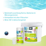 1 kg de tablettes de chlore BAYZID® 20g à dissolution lente
