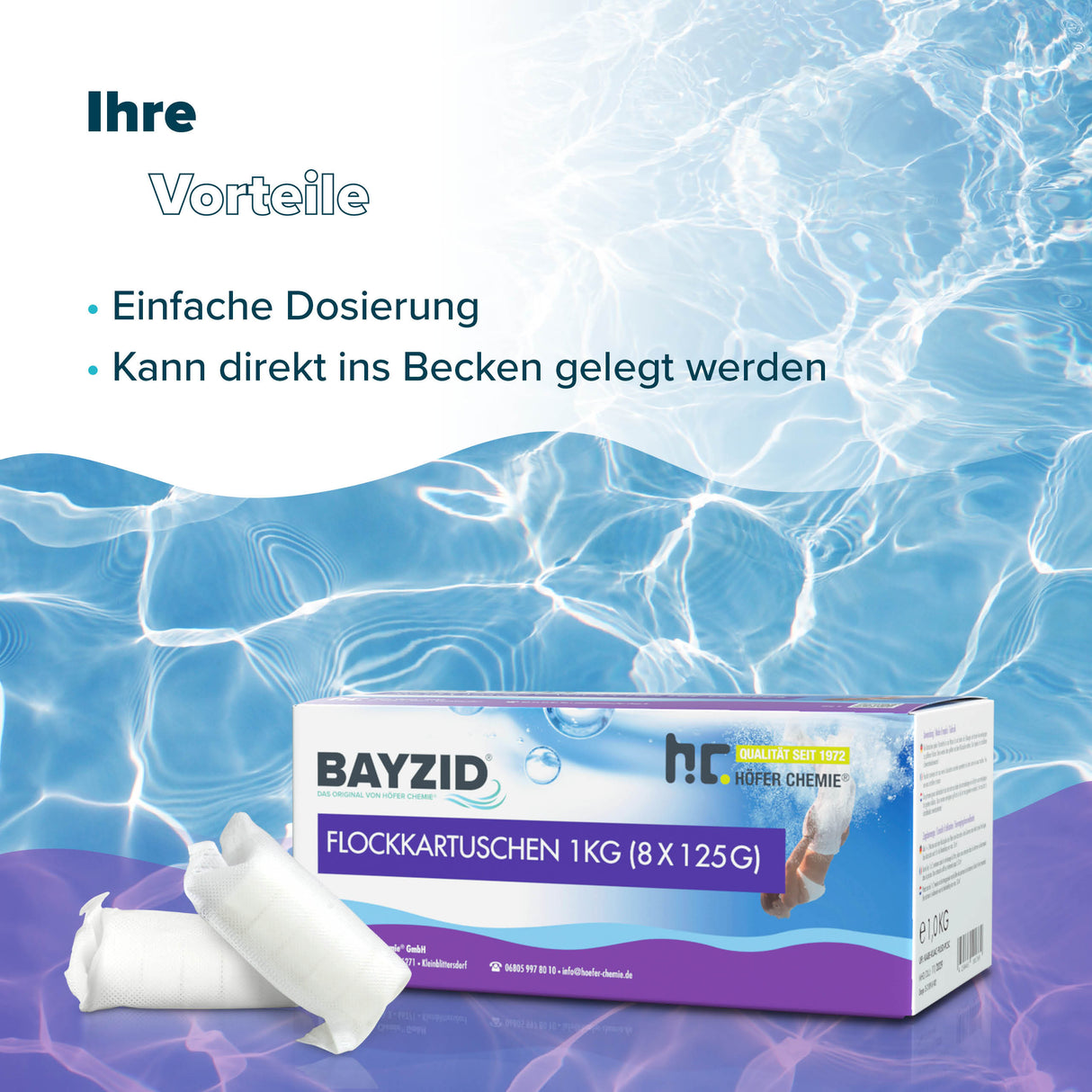 1 kg BAYZID® Flockkartusche